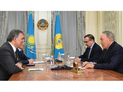 Елбасы Абдулла Гүлмен кездесті