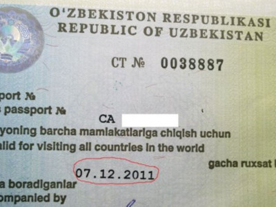 Өзбекстан визалық шектеу индексі бойынша 83-орында тұр