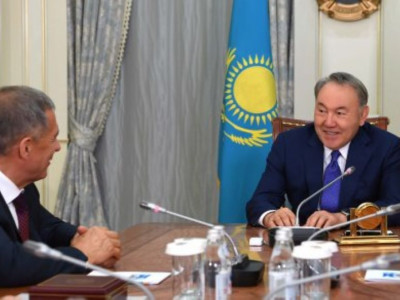 Назарбаевқа "Татарстан Республикасына сіңірген еңбегі үшін" ордені табысталды