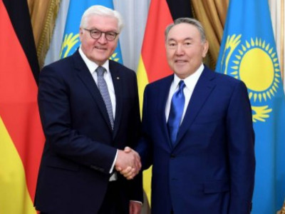 Германия Президентімен кездесуде 1 млрд доллар болатын құжаттарға қол қойылды