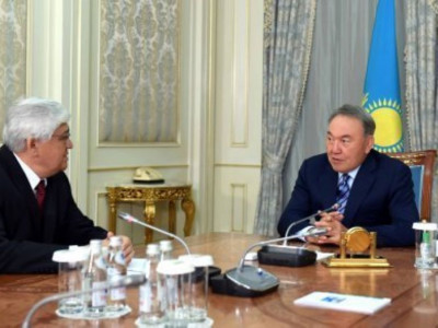 Назарбаев Әлібек Дінішевті қабылдады