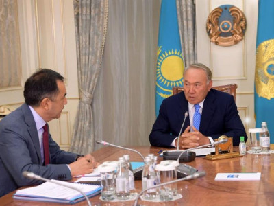Сағынтаев Елбасына атқарылған жұмыстар туралы есеп берді