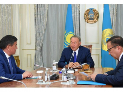 Нұрсұлтан Назарбаев: Қырғыз халқы сайлаған Президентпен бірге жұмыс істейтін боламыз