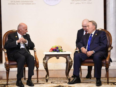 Елбасы Ауғанстан президентімен кездесті