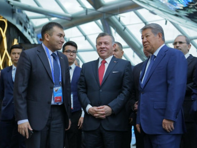Иордания Королі ІІ Абдалла «Нұр Әлем» Болашақ музейіне барды