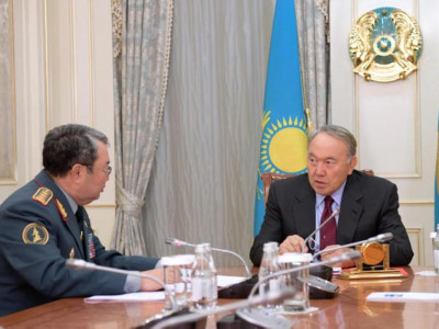 Елбасы Қорғаныс министрі Сәкен Жасұзақовты қабылдады