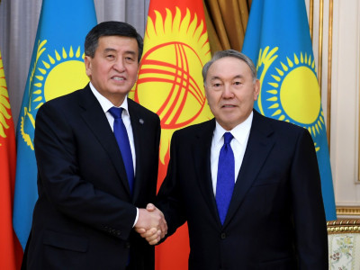 Елбасы Қырғызстан Президентімен кездесті