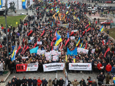 Саакашвили жақтастары Порошенконың отставкаға кетуін талап етті