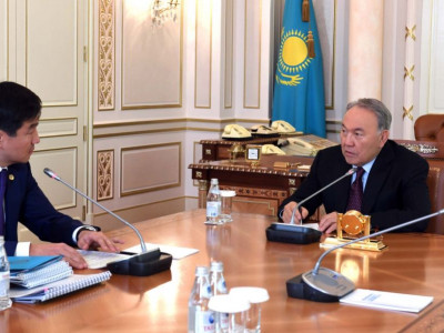 Елбасы Алматы қаласының әкімі Бауыржан Байбекті қабылдады