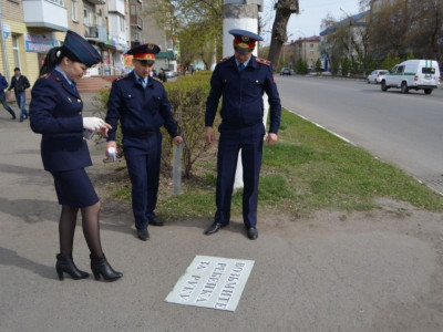 Петропавл жол жиегіне ескерту белгілерін қойды