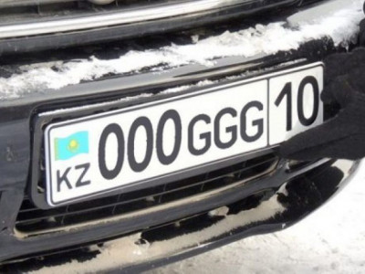 Елімізде "тыйым салынған" көлік нөмірлерінің тізімі тарады