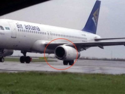 Airbus-320 ұшағы ұшып-қону жолағынан шығып кетті