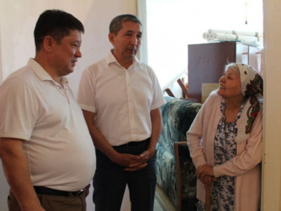 81 жастағы қарияға көрсетілген көмек
