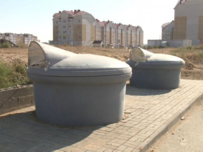 Ақтөбеде инновациялық қоқыс контейнерлері орнатылады