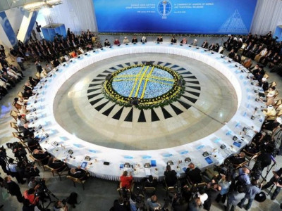 Елбасының төрағалығымен дін көшбасшыларының VI съезі басталды