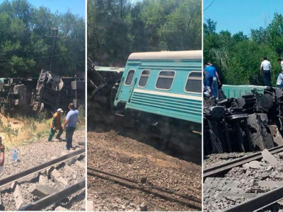 Шудағы пойыз апатына кінәлілер анықталды