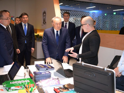 Тұсауы кесілген Astana Hub