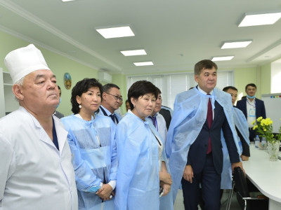Денсаулық сақтау министрі Жамбылға іссапармен барды