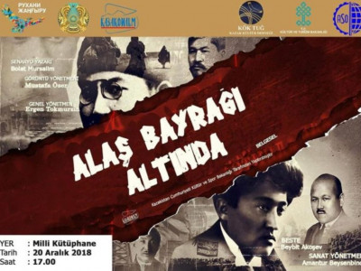 «Алаш туы астында» деректі фильмі Анкара қаласында көрсетіледі