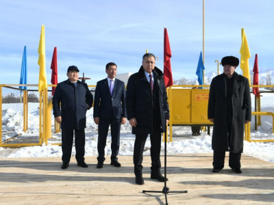 Төлеби ауданында үш елді мекеннің тұрғындары көгілдір отынмен қамтылды