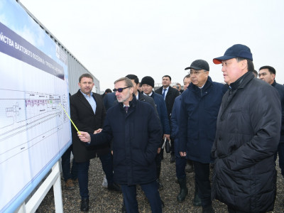 Асқар Мамин Түркістандағы құрылыспен танысты