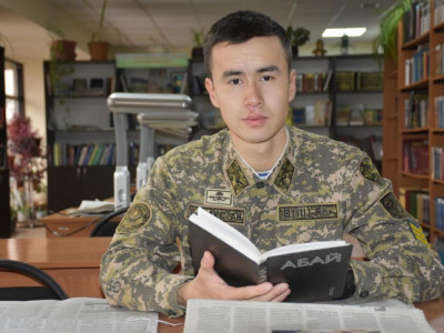 Ізденіс пен талпынысты ту еткен курсант