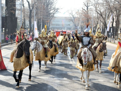 Алматыда «Наурыз шеруі» жүріп өтті