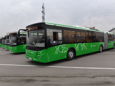 Алматының автобус паркі 100 пайыз жаңарады