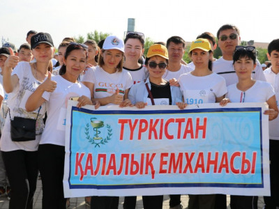 «ТҮРКІСТАНЫМ – ТҰРАНЫМ» АТТЫ  БҰҚАРАЛЫҚ МАРАФОН ӨТТІ