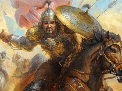 Көкбөрі жебеген Жәнібек