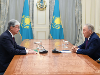 Елбасы мен Президент кездесті