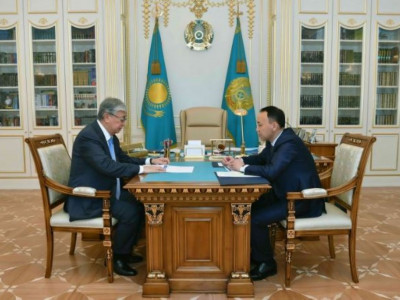 Президент Қостанай облысының әкімі Архимед Мұхамбетовті қабылдады