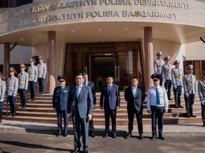 Нұр-Сұлтанда "Есіл" ауданының полиция басқармасының жаңа ғимараты ашылды