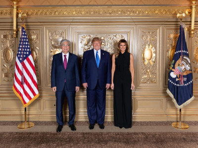 Қасым-Жомарт Тоқаев АҚШ Президенті Дональд Трамппен кездесті