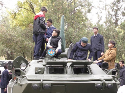 Десанттық-шабуылдау әскерлерінде ашық есік күні өтті