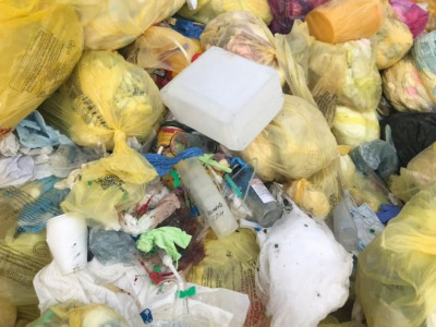 Қостанай облысында медициналық қауіпті қалдықтар орман алқабына төгілген