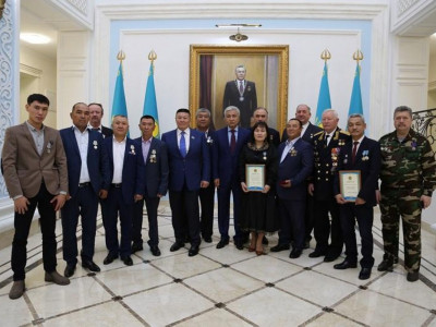 Ресейде қазақстандық Ауған  соғысы ардагерлері марапатталды
