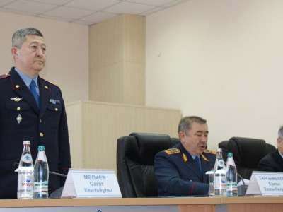 ШҚО полиция департаментінің басшысы тағайындалды