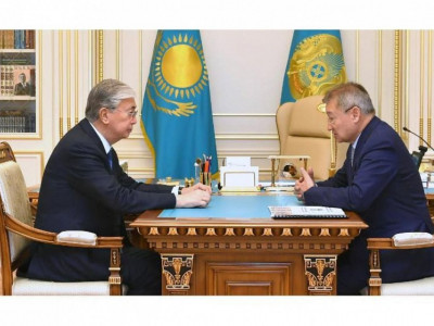 Президент Даниал Ахметовті қабылдады