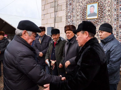 Вице-премьер марқұм Дархан Әбдірахымның отбасына көңіл айта барды