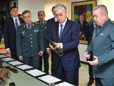 Президент Қарулы Күштердің Бас барлау басқармасына барды