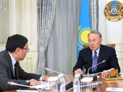 Нұрсұлтан Назарбаев Ұлттық банк төрағасын қабылдады