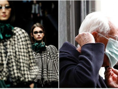 Коронавирустың таралуына байланысты Giorgio Armani-дің сән көрсетілімі көрерменсіз өтті