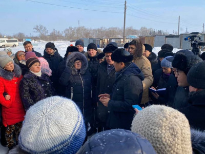 Nur Otan Новочерноярка ауылындағы жылумен қамту мәселесін бақылауға алды