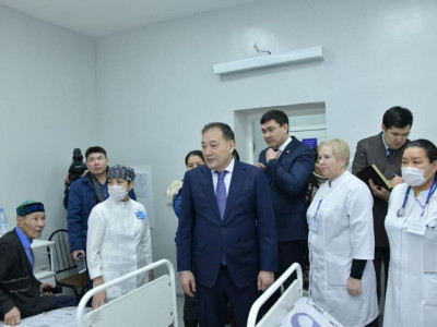 Алпыс жыл жөндеу көрмеген аурухана биыл толық жөнделіп бітпек