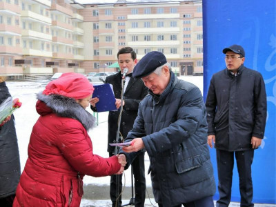 Таразда 80 пәтерлі тұрғын үй пайдалануға берілді