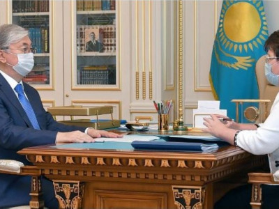 Мемлекет басшысы Есеп комитетінің төрағасын қабылдады