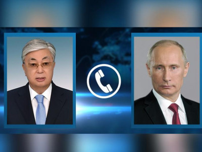 Мемлекет басшысы Владимир Путинмен телефон арқылы сөйлесті