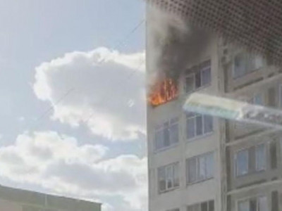 Елордада көпқабатты үйден өрт шықты