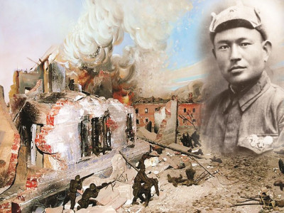 «Қазақ полкіндегі» қаһарман